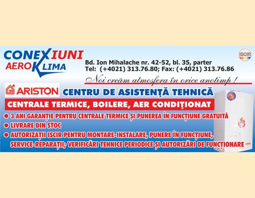 Conexiuni Professional Service - Service aer conditionat, centrale termice